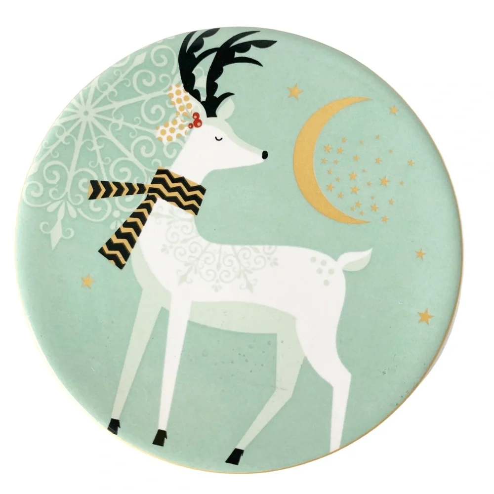 Pier 1 Imports Modern Deer Coaster Set of 4